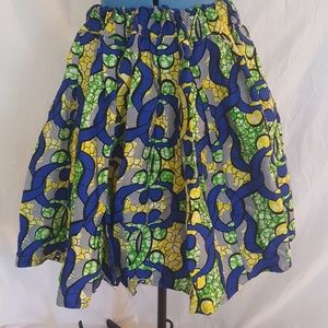 AFRICAN PRINT SKIRT